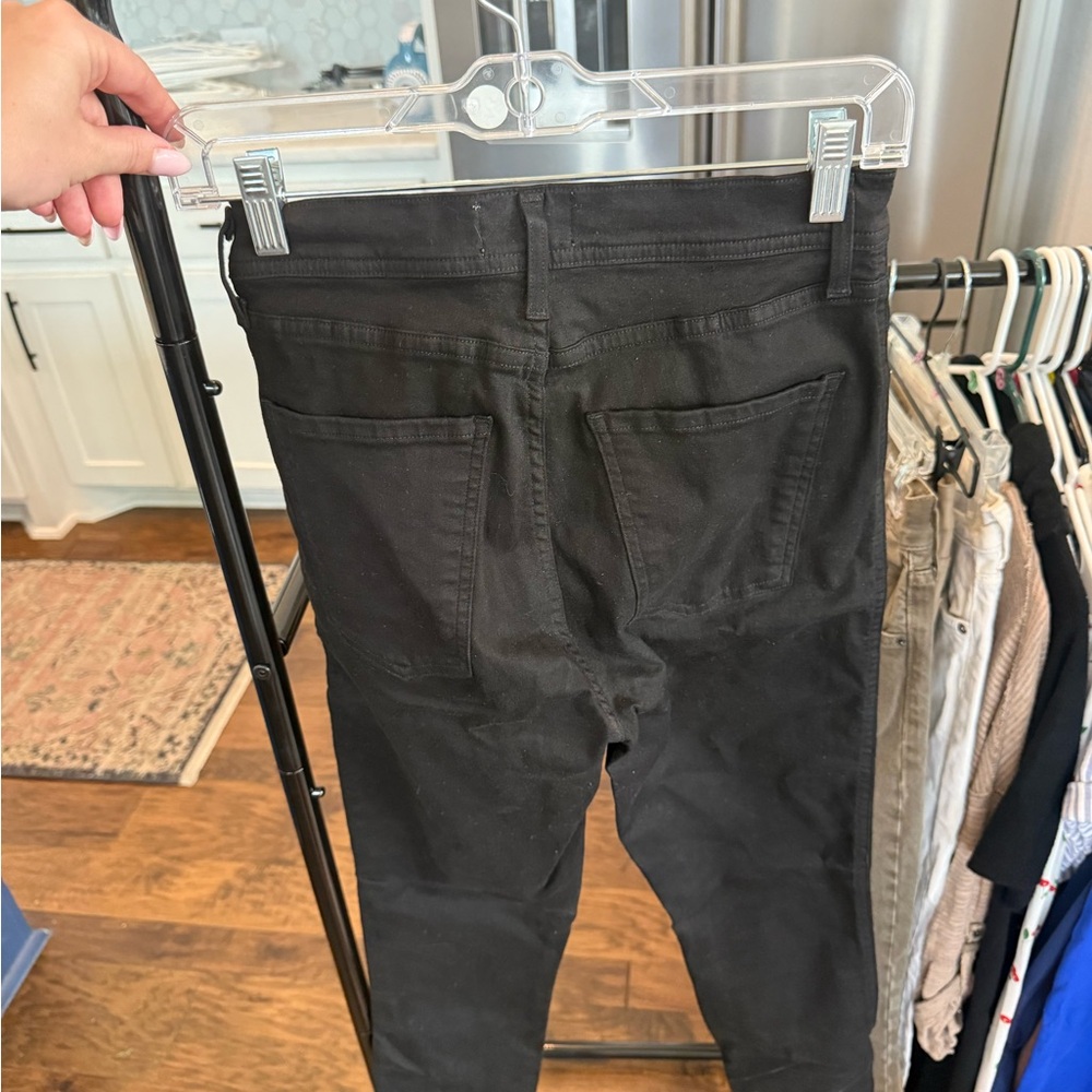 AGOLDE Roxanne super high rise skinny in jet - Picture 5 of 8